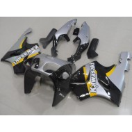 Plata & Negro Carenado Moto Kawasaki ZX7R 1996-2003