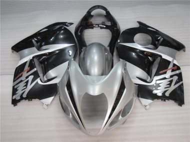 Plata Negro Carenado Moto Suzuki GSXR 1300 Hayabusa 1996-2007