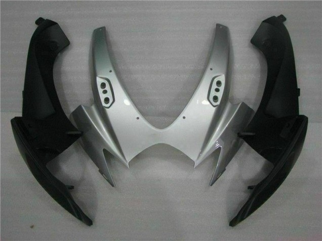 Plata Negro Carenado Moto Suzuki GSXR 600 / 750 K6 2006-2007 Plata Negro Carenado Moto Suzuki GSXR 600 / 750 K6 2006-2007