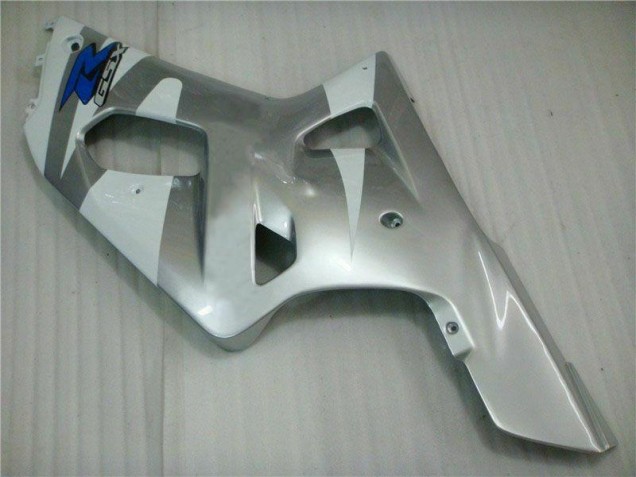 Plata Negro Carrocería Motocicletas Suzuki GSXR 600 / 750 K1 K2 K3 2001-2003 Plata Negro Carrocería Motocicletas Suzuki GSXR 600 / 750 K1 K2 K3 2001-2003