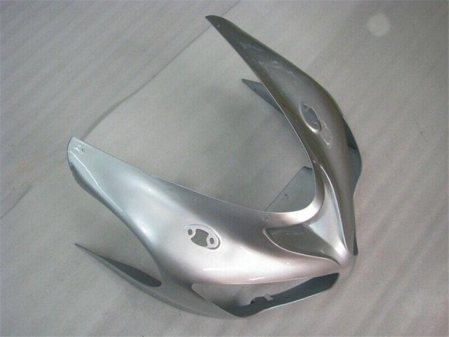 Plata Rojo Llamas Carenado Moto Kawasaki ZX6R 2005-2006