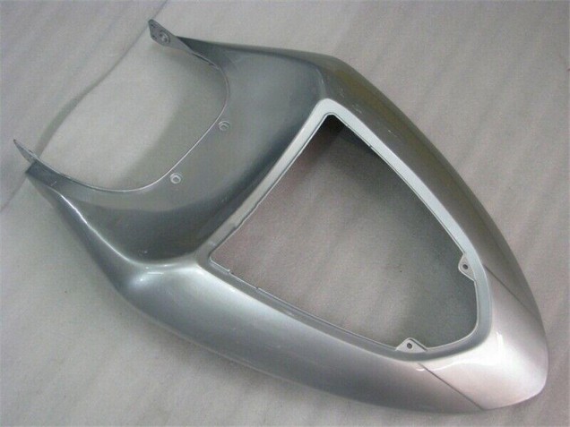Plata Rojo Llamas Carenado Moto Kawasaki ZX6R 2005-2006