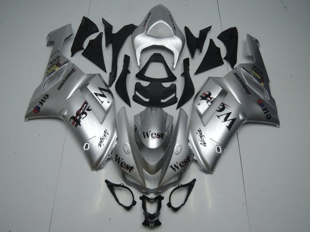 Plata West Carenado Moto Kawasaki ZX6R 2007-2008