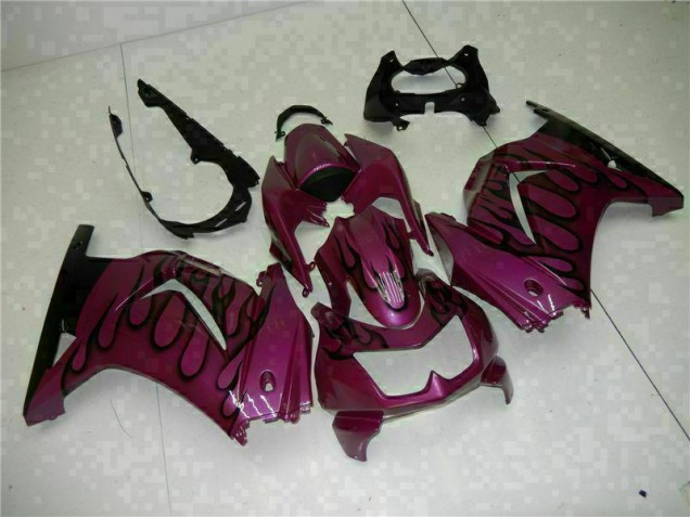 Púrpura Carenado Moto Kawasaki EX250 2008-2012