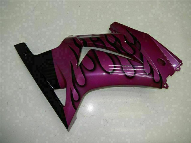 Púrpura Carenado Moto Kawasaki EX250 2008-2012