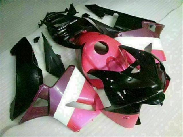 Púrpura Negro Carenado Moto Honda CBR 600 RR 2005-2006 Púrpura Negro Carenado Moto Honda CBR 600 RR 2005-2006
