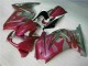 Púrpura Rojo Carenado Moto Kawasaki EX250 2008-2012