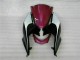 Púrpura Rojo Carenado Moto Kawasaki EX250 2008-2012