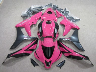 Púrpura Rosa Negro Carenado Moto Honda CBR 600 RR 2007-2008