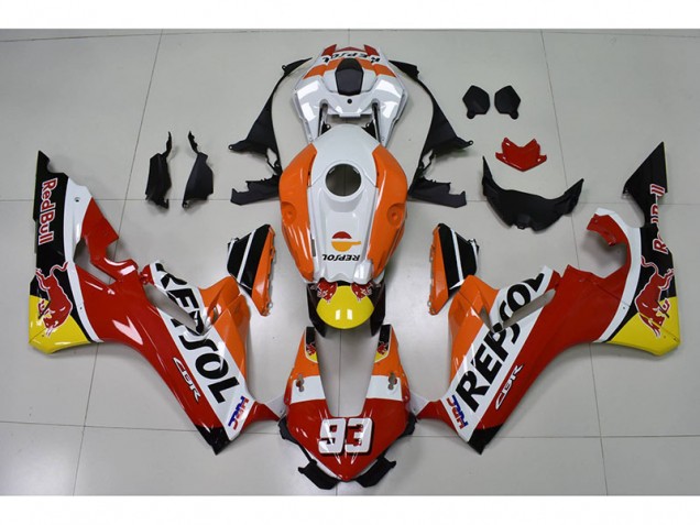 Repsol 93 Red Bull Carenado Moto Honda CBR 1000 RR 2017-2023 Repsol 93 Red Bull Carenado Moto Honda CBR 1000 RR 2017-2023