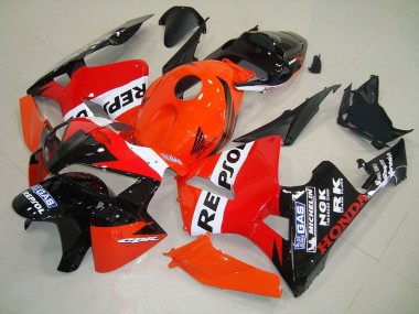 Repsol Kit ABS Carenado Motocicleta Honda CBR 600 RR 2005-2006