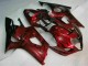 Rojo ABS Moto Plástica Suzuki GSXR 1000 K3 2003-2004 Rojo ABS Moto Plástica Suzuki GSXR 1000 K3 2003-2004