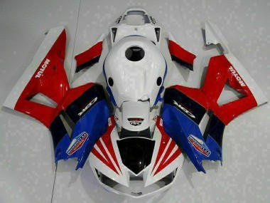 Rojo Azul Carenado Moto Honda CBR 600 RR 2013-2021