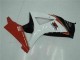 Rojo Blanco ABS Moto Plástica Suzuki GSXR 1000 K7 2007-2008 Rojo Blanco ABS Moto Plástica Suzuki GSXR 1000 K7 2007-2008