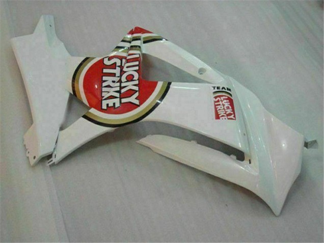 Rojo Blanco ABS Moto Plástico Suzuki GSXR 1000 K7 2007-2008 Rojo Blanco ABS Moto Plástico Suzuki GSXR 1000 K7 2007-2008