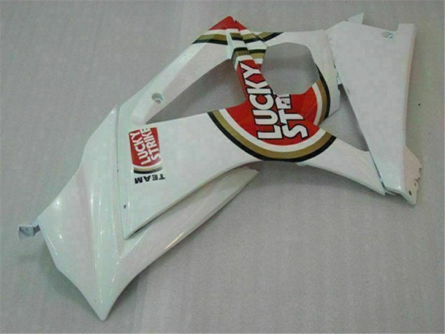 Rojo Blanco ABS Moto Plástico Suzuki GSXR 1000 K7 2007-2008 Rojo Blanco ABS Moto Plástico Suzuki GSXR 1000 K7 2007-2008