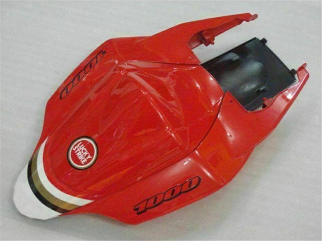 Rojo Blanco ABS Moto Plástico Suzuki GSXR 1000 K7 2007-2008 Rojo Blanco ABS Moto Plástico Suzuki GSXR 1000 K7 2007-2008