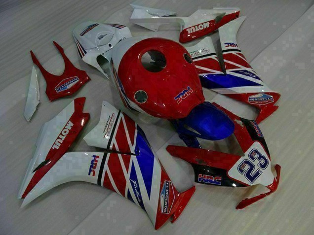Rojo Blanco Azul 23 Carenado Moto Honda CBR 1000 RR 2012-2016 Rojo Blanco Azul 23 Carenado Moto Honda CBR 1000 RR 2012-2016