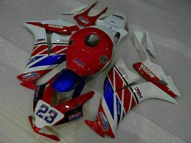 Rojo Blanco Azul 23 Carenado Moto Honda CBR 1000 RR 2012-2016 Rojo Blanco Azul 23 Carenado Moto Honda CBR 1000 RR 2012-2016