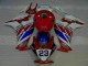 Rojo Blanco Azul 23 Carenado Moto Honda CBR 1000 RR 2012-2016 Rojo Blanco Azul 23 Carenado Moto Honda CBR 1000 RR 2012-2016