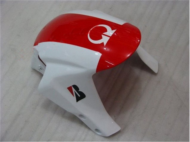 Rojo Blanco Carenado Moto Honda CBR 600 RR 2005-2006 Rojo Blanco Carenado Moto Honda CBR 600 RR 2005-2006