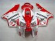Rojo Blanco Carenado Moto Honda CBR 600 RR 2005-2006 Rojo Blanco Carenado Moto Honda CBR 600 RR 2005-2006