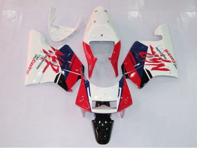 Rojo Blanco Carenado Moto Honda NSR 250 MC28 P4 1994-1996 Rojo Blanco Carenado Moto Honda NSR 250 MC28 P4 1994-1996