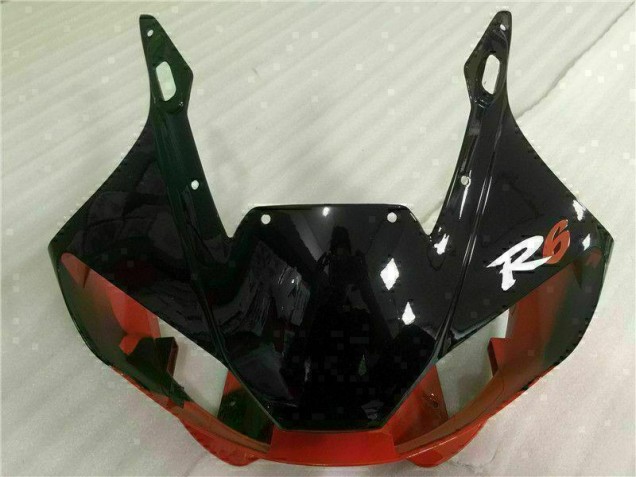 Rojo Blanco Carenado Moto Yamaha R6 1998-2002 Rojo Blanco Carenado Moto Yamaha R6 1998-2002