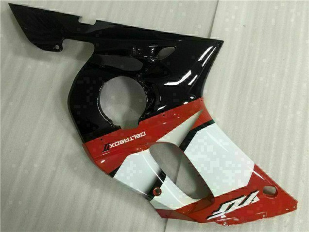 Rojo Blanco Carenado Moto Yamaha R6 1998-2002 Rojo Blanco Carenado Moto Yamaha R6 1998-2002