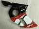 Rojo Blanco Carenado Moto Yamaha R6 1998-2002 Rojo Blanco Carenado Moto Yamaha R6 1998-2002