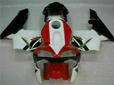 Rojo Blanco Carrocería Motocicletas Honda CBR 600 RR 2003-2004