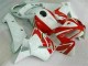 Rojo Blanco Carrocería Motocicletas Honda CBR 600 RR 2005-2006 Rojo Blanco Carrocería Motocicletas Honda CBR 600 RR 2005-2006