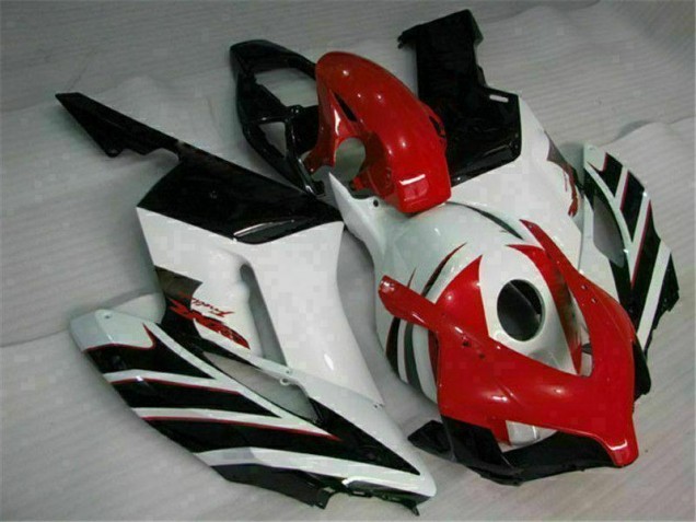Rojo Blanco Inyección Kit Carenado Moto Honda CBR 1000 RR 2004-2005 Rojo Blanco Inyección Kit Carenado Moto Honda CBR 1000 RR 2004-2005