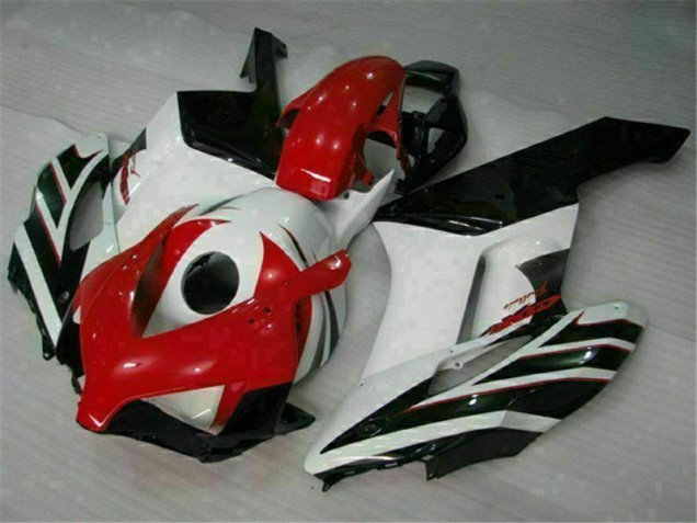 Rojo Blanco Inyección Kit Carenado Moto Honda CBR 1000 RR 2004-2005 Rojo Blanco Inyección Kit Carenado Moto Honda CBR 1000 RR 2004-2005