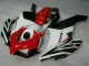 Rojo Blanco Inyección Kit Carenado Moto Honda CBR 1000 RR 2004-2005 Rojo Blanco Inyección Kit Carenado Moto Honda CBR 1000 RR 2004-2005