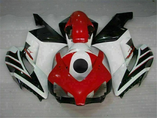 Rojo Blanco Inyección Kit Carenado Moto Honda CBR 1000 RR 2004-2005 Rojo Blanco Inyección Kit Carenado Moto Honda CBR 1000 RR 2004-2005