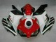 Rojo Blanco Inyección Kit Carenado Moto Honda CBR 1000 RR 2004-2005 Rojo Blanco Inyección Kit Carenado Moto Honda CBR 1000 RR 2004-2005