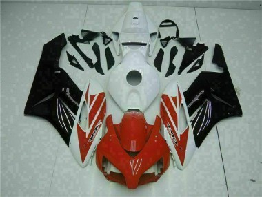 Rojo Blanco Inyección Kits Carenado Moto Honda CBR 1000 RR 2004-2005