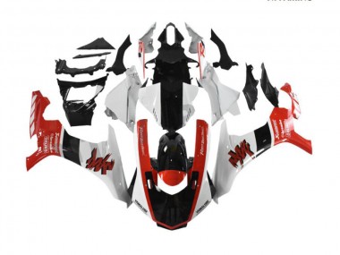 Rojo Blanco Kit Carenado ABS Completo Yamaha R1 2015-2019