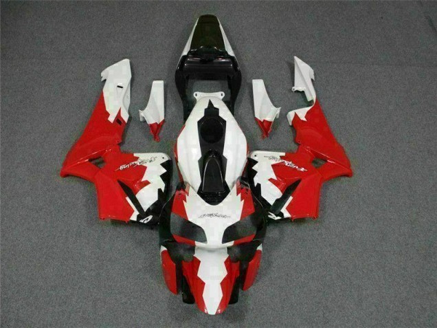 Rojo Blanco Kit Completo Carenado Moto Honda CBR 600 RR 2003-2004 Rojo Blanco Kit Completo Carenado Moto Honda CBR 600 RR 2003-2004