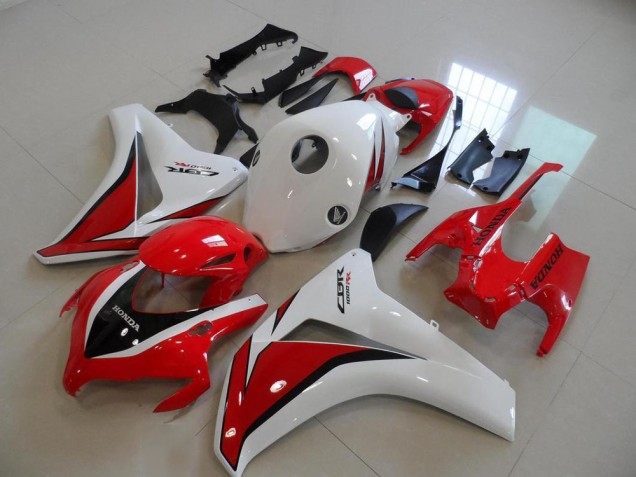 Rojo Blanco Moto Plástica Honda CBR 1000 RR 2008-2011 Rojo Blanco Moto Plástica Honda CBR 1000 RR 2008-2011