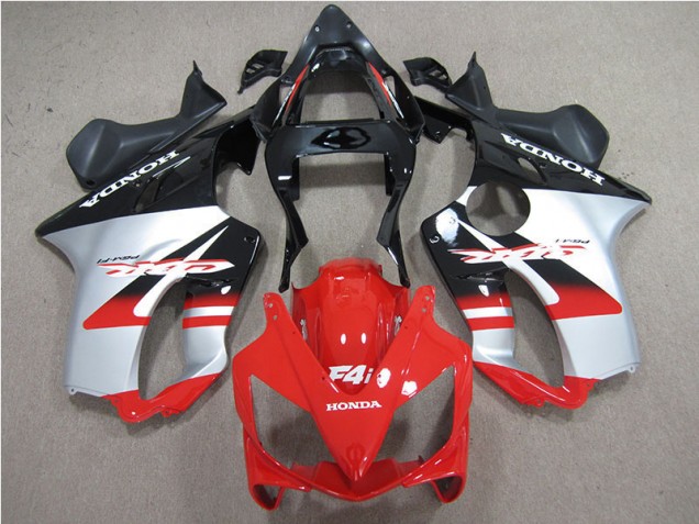 Rojo Blanco Negro Carenado Moto Honda CBR 600 F4i 2001-2003 Rojo Blanco Negro Carenado Moto Honda CBR 600 F4i 2001-2003
