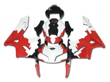 Rojo Blanco Negro Carenado Moto & Plástico Honda CBR 600 RR 2005-2006