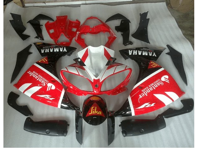 Rojo Blanco & Negro Graphic Carenado Moto Yamaha R1 2009-2011 Rojo Blanco & Negro Graphic Carenado Moto Yamaha R1 2009-2011