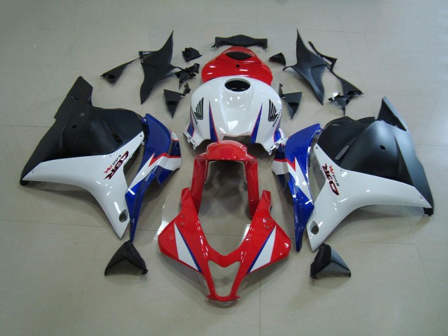 Rojo Blanco Negro Kit Carenado ABS Completo Honda CBR 600 RR 2009-2012 Rojo Blanco Negro Kit Carenado ABS Completo Honda CBR 600 RR 2009-2012