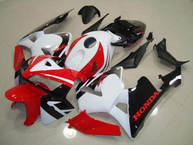 Rojo Blanco Negro Kit Carenado Inyección Honda CBR 600 RR 2005-2006