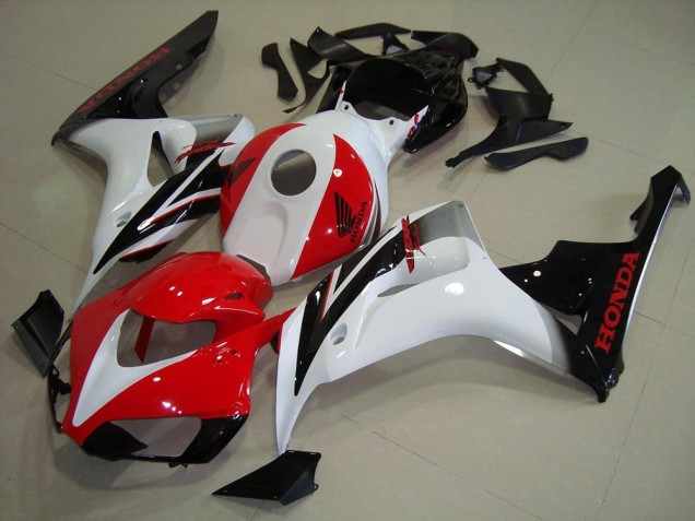 Rojo Blanco Negro Kits Completo Carenado Moto ABS Honda CBR 1000 RR 2006-2007 Rojo Blanco Negro Kits Completo Carenado Moto ABS Honda CBR 1000 RR 2006-2007