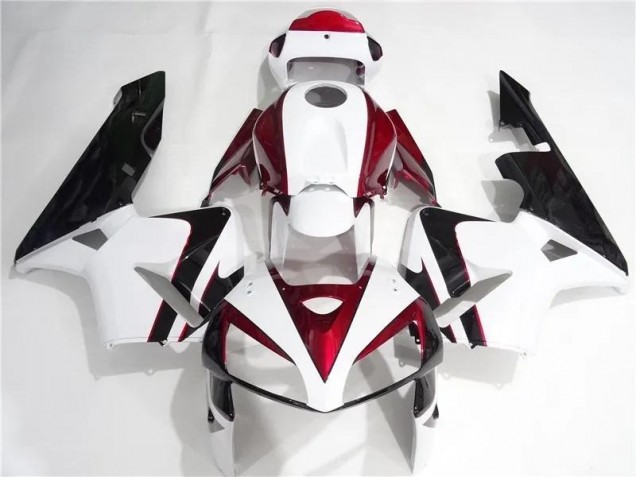 Rojo Blanco Negro Kits Completo Carenado Moto Honda CBR 600 RR 2005-2006 Rojo Blanco Negro Kits Completo Carenado Moto Honda CBR 600 RR 2005-2006