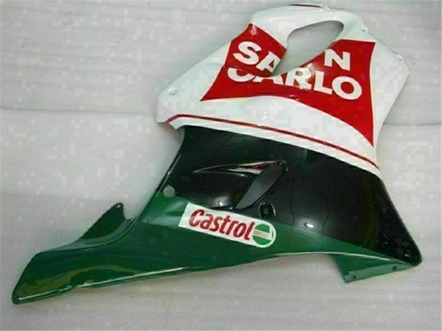 Rojo Blanco Negro San Carlo Carenado Moto Honda CBR 600 F4i 2001-2003 Rojo Blanco Negro San Carlo Carenado Moto Honda CBR 600 F4i 2001-2003
