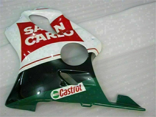 Rojo Blanco Negro San Carlo Carenado Moto Honda CBR 600 F4i 2001-2003 Rojo Blanco Negro San Carlo Carenado Moto Honda CBR 600 F4i 2001-2003